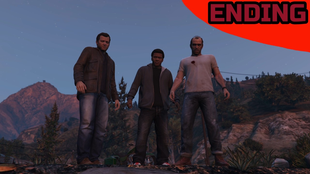 Grand Theft Auto 5 Gameplay Walkthrough Ending