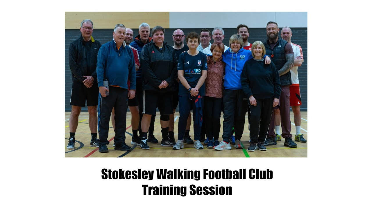 Stokesley Walking Football Club - Training Session 