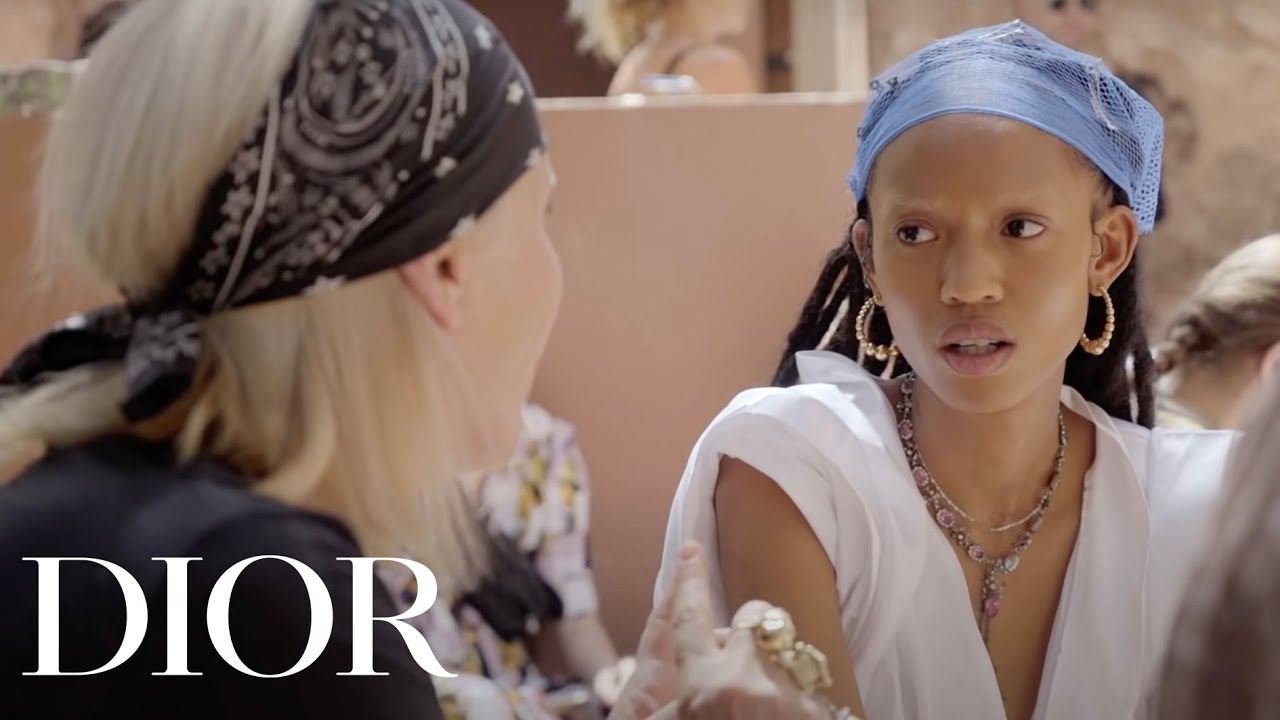 A conversation between Maria Grazia Chiuri and Adesuwa Aighewi - Dior Cruise 2020 show