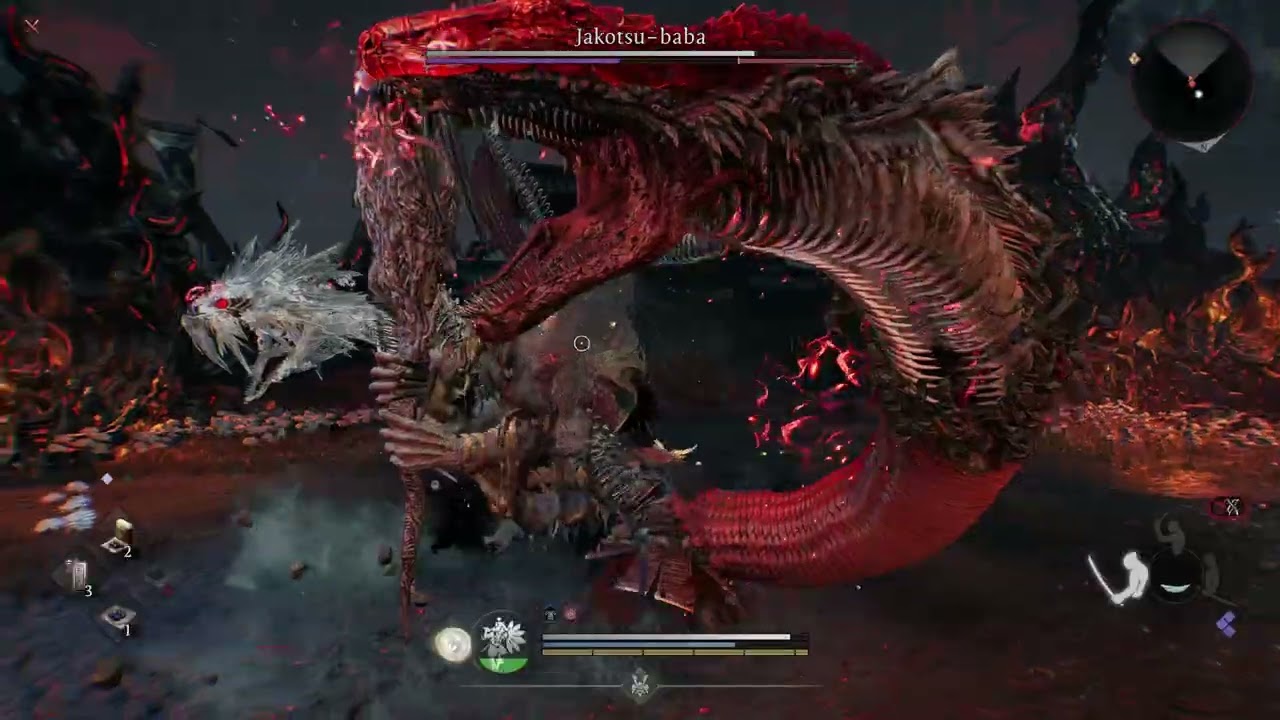 Nioh 3 Demo  LV15  Jakotsu-baba final boss