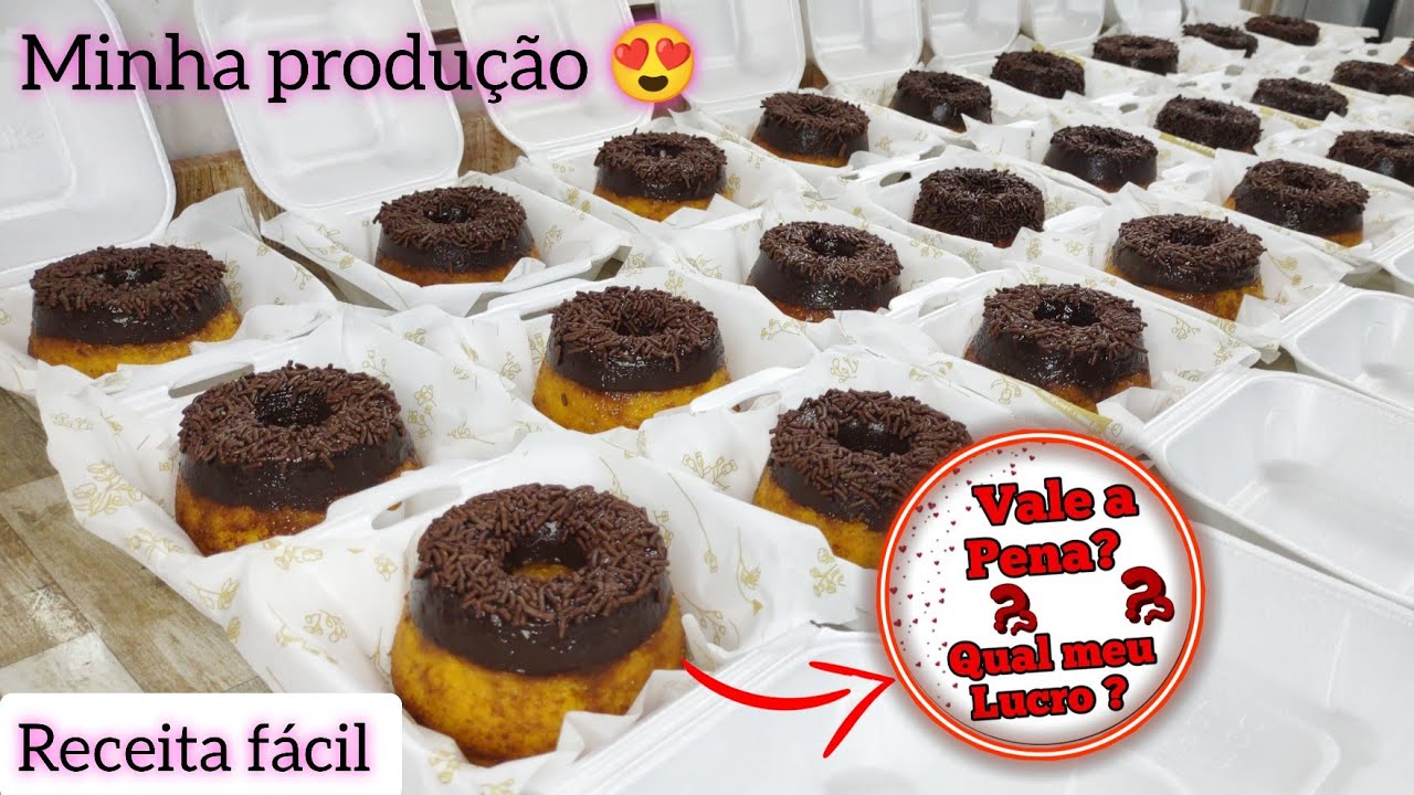 JÁ SAÍ DO FORNO COM O BRIGADEIRO / MINI BOLO DE CENOURA COM BRIGADEIRÃO / RECEITA FÁCIL