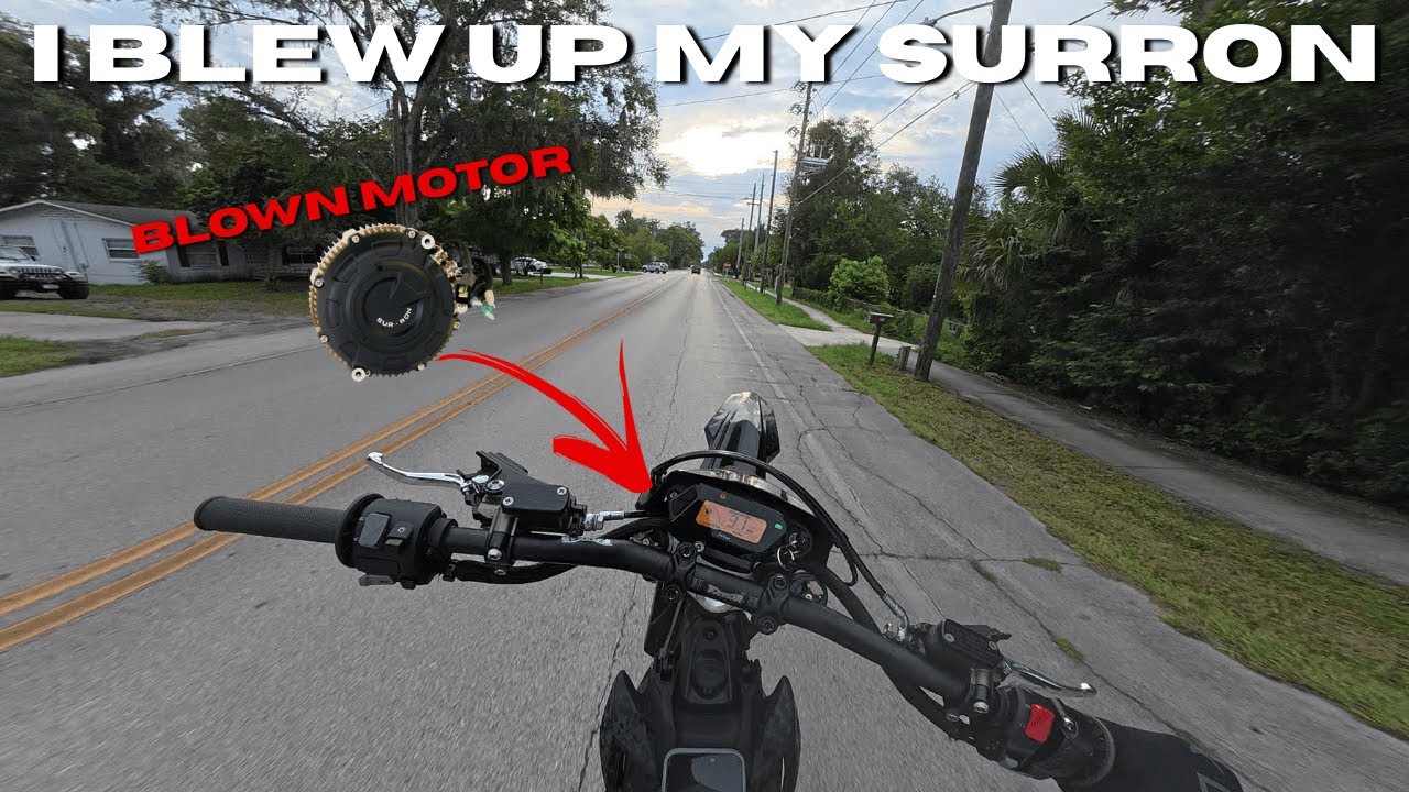 MY SURRON MOTOR BLEW UP