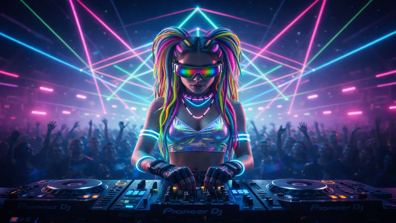 techno top Futuristic Eurodance 2026 – Neon Club Energy & Electric Night Vibes, rave,