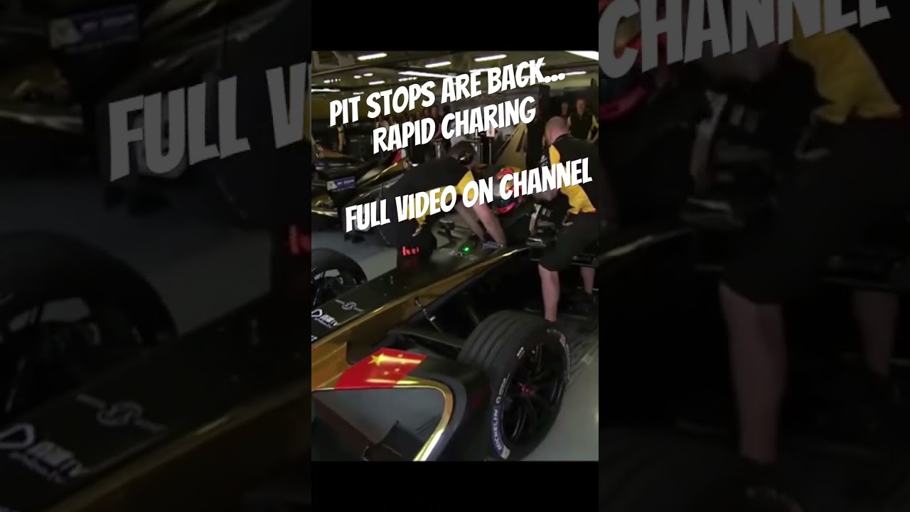 Formula E Pit Stops Are Back #FIA #eprix  #gen3 #formulae #ABB #electricracing #rapidcharging