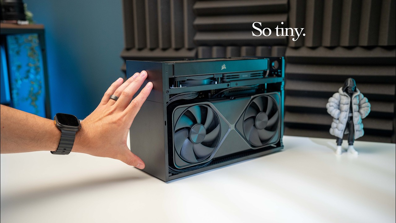 Я собрал систему в самом раскрученном корпусе mini ITX (FormD T1).