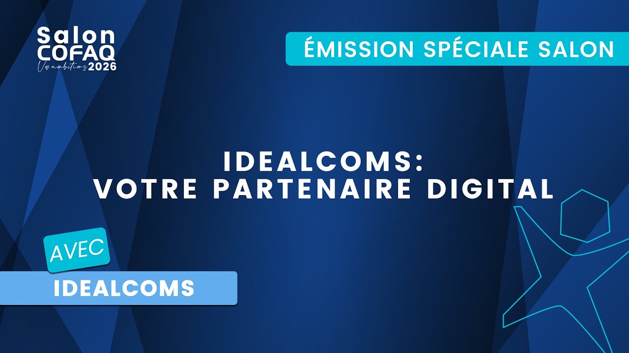 📺Émission : IDEALCOMS : Votre partenaire digital