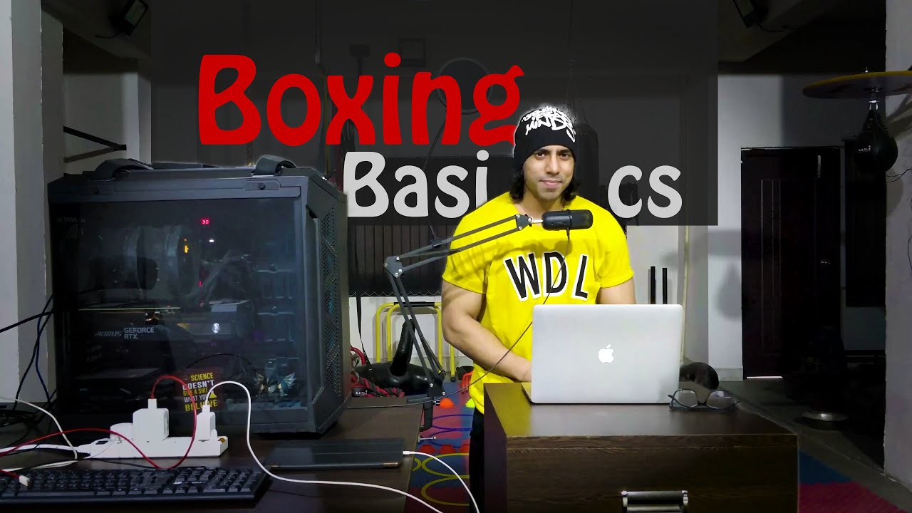 Lesson 1: Boxing Basics At Home - Stance and Footwork | MMA India | Indian Martial Artist | Abhinav