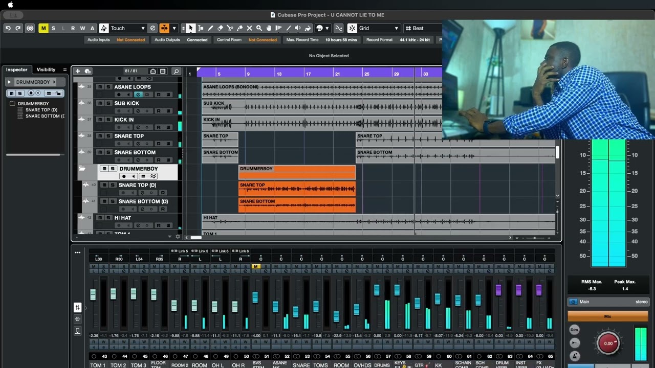 GOSPEL MIXING IN CUBASE