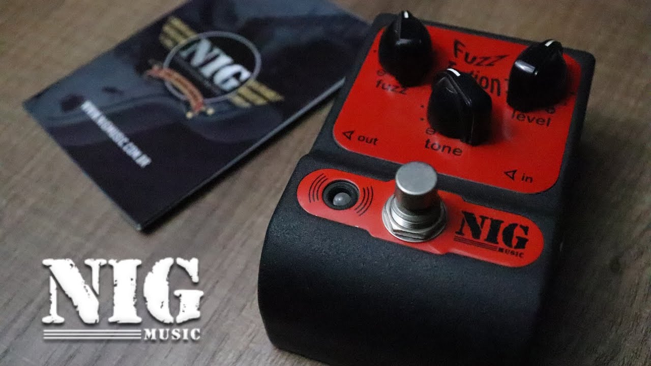 Pedal Nig Fuzz Distortion - Review/Teste - Jeferson Basso
