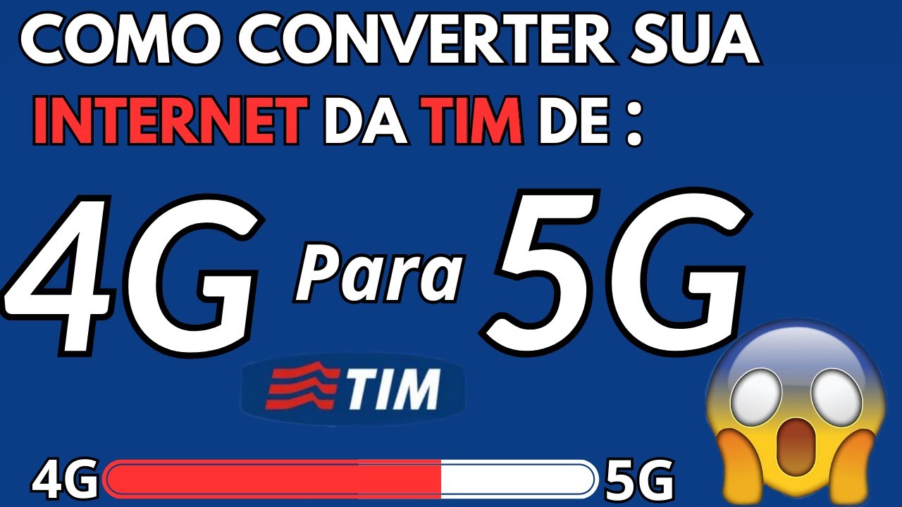 Como Converter Sua Internet da TIM de 4G para 5G 🚀📱