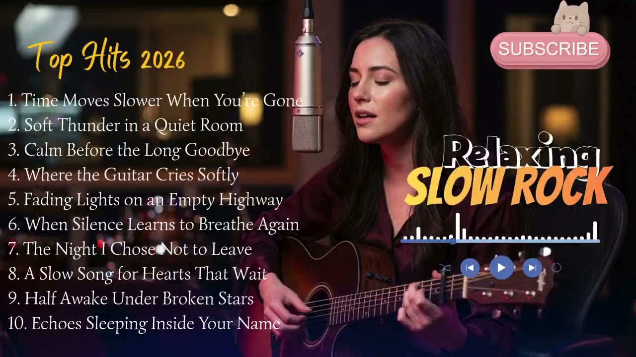 Slow Rock Love Songs Playlist 2026 ❤️ Relaxing Soft Rock for Peaceful Moments