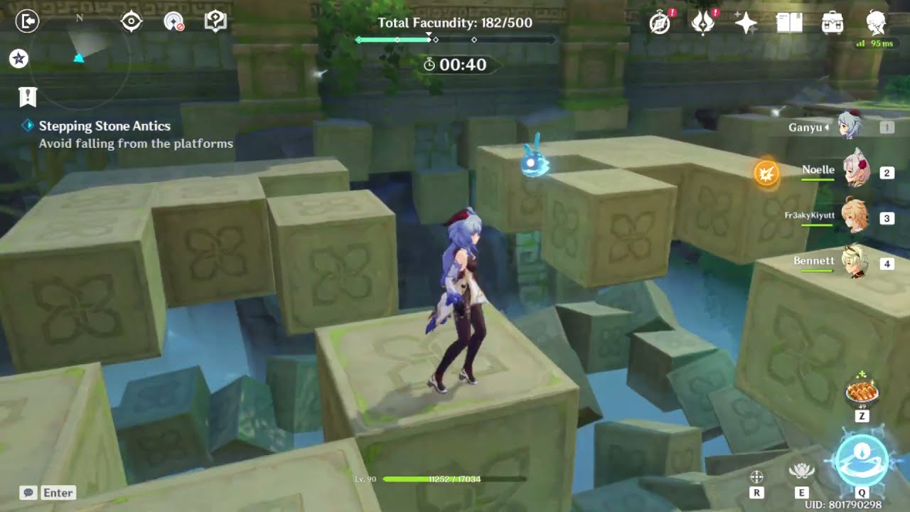 Event Peculiar Challenge: Stepping Stone Antics - Genshin Impact