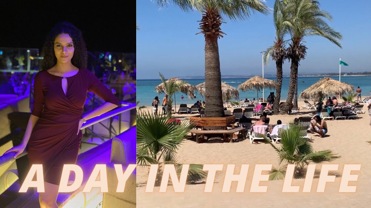 A DAY IN THE LIFE VLOG | swimming, tanning, strolling and rooftop partying in Lattakia