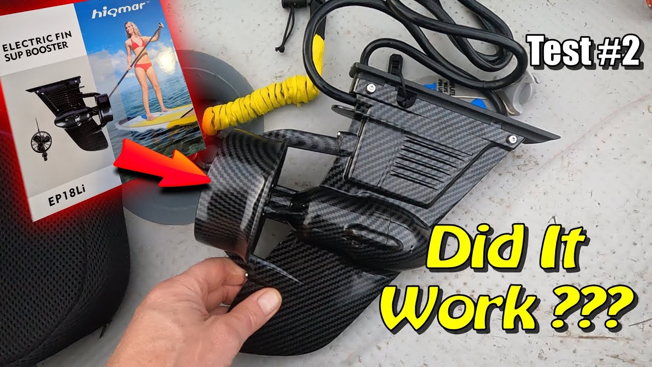 Hiqmar iSUP/Inflatable Kayak eFIN Test #2 - Aquatec Ottawa