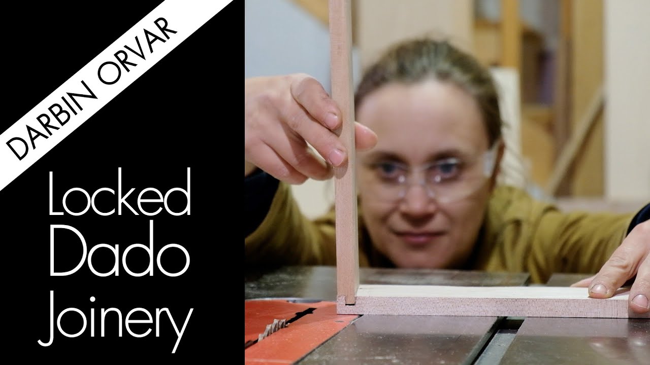 How To Make a Locked Dado Joint on the Table Saw