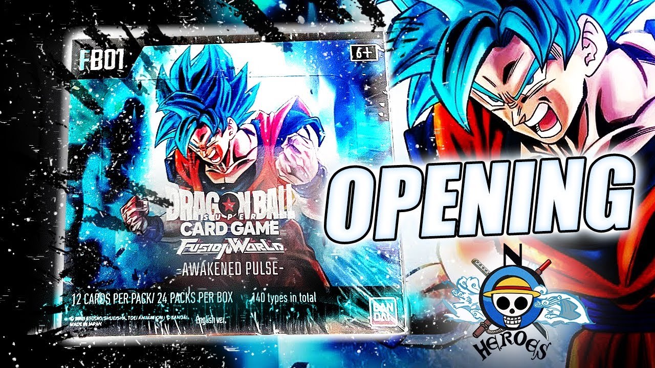 DRAGONBALL SUPER CARD GAME | FUSION WORLD | BOX OPENING | noHEROES