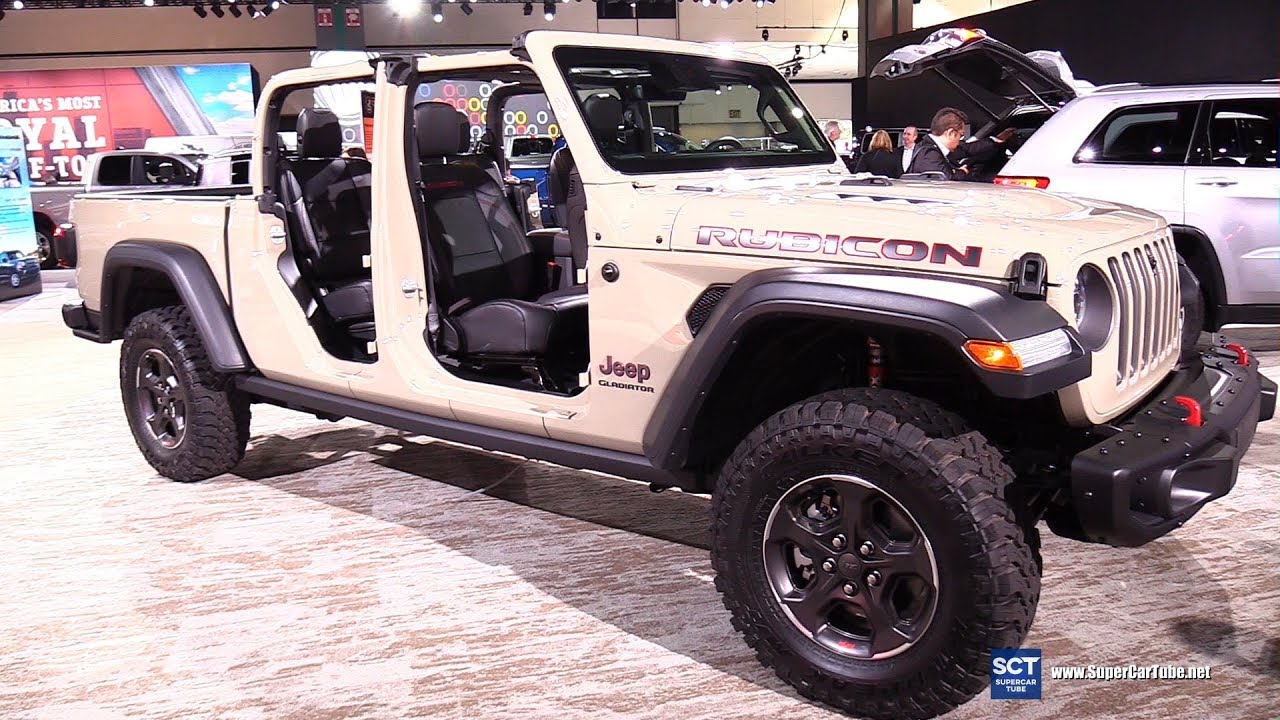 2020 Jeep Gladiator Rubicon - Exterior and Interior Walkaround - Debut 2018 LA Auto Show
