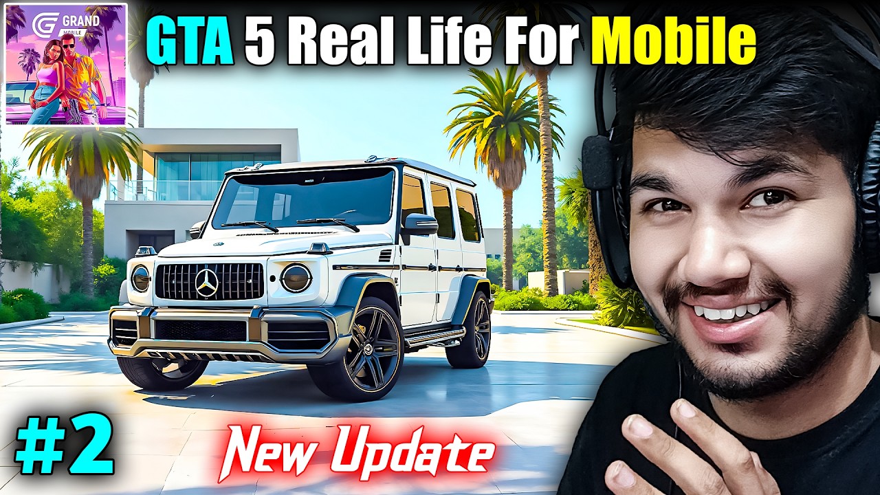 New Starting Of Grand Mobile:RP Life Simulator || GTA 5 Real Life Mobile Gameplay