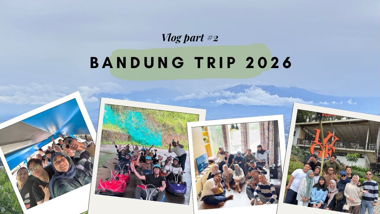 FIRST TIME MAIN LUGE KART DI BANDUNG SERU PUOL‼️ | SEE YOU NEXT TRIP👋🏻 | [BANDUNG VLOG TRIP PART #2]