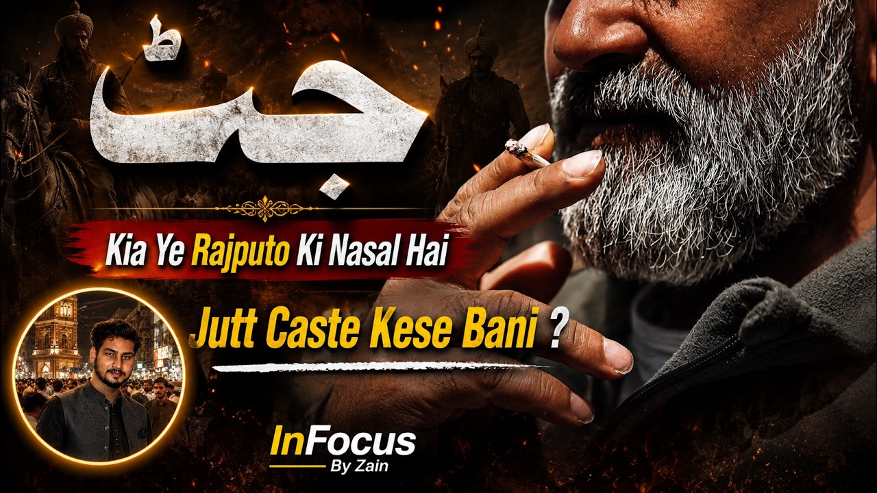Jutt Caste History | Kia Rajput Or Jutt Ek e hai? | History Of Jutt people | InFocus By Zain