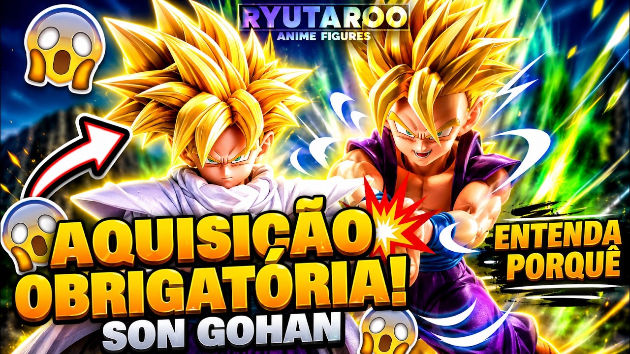 O GOHAN DEFINITIVO! 😱 Por que você PRECISA desse S.H. Figuarts? (Review)