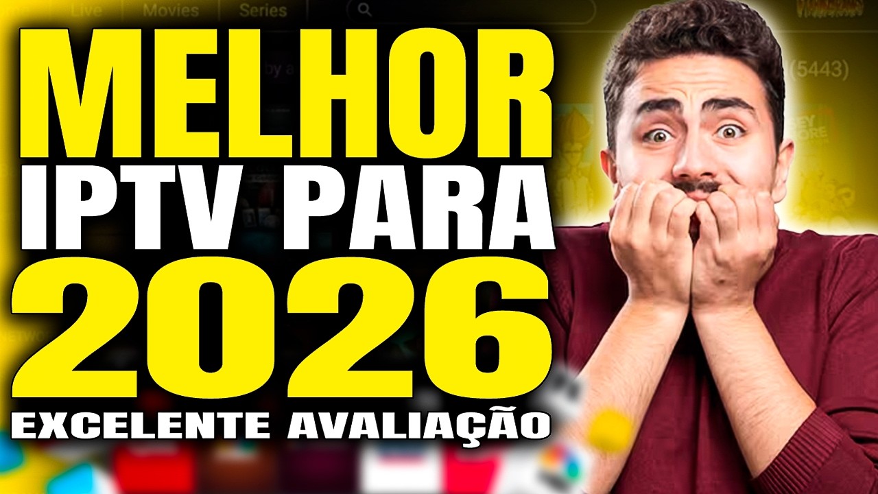 Melhor IPTV de 2026? Conhe&ccedil;a a Melhor Lista IPTV do Brasil 2026!