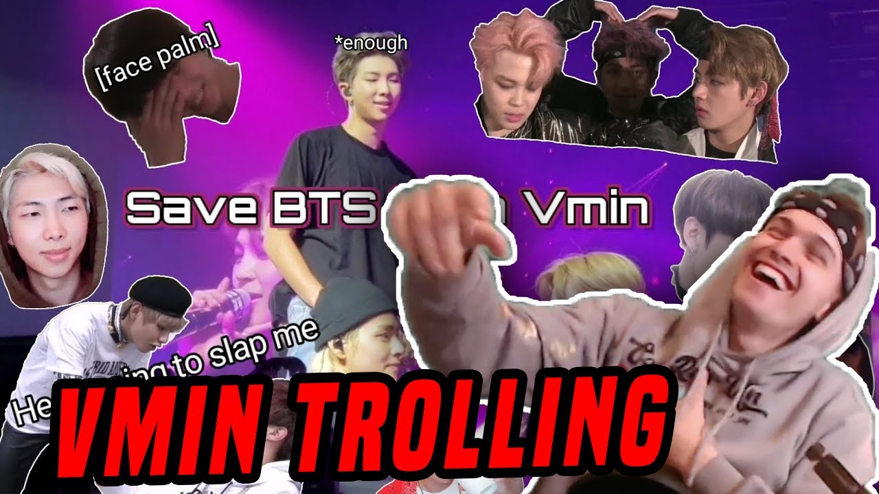 BTS is so done with Vmin (mostly namjoon) Reaction