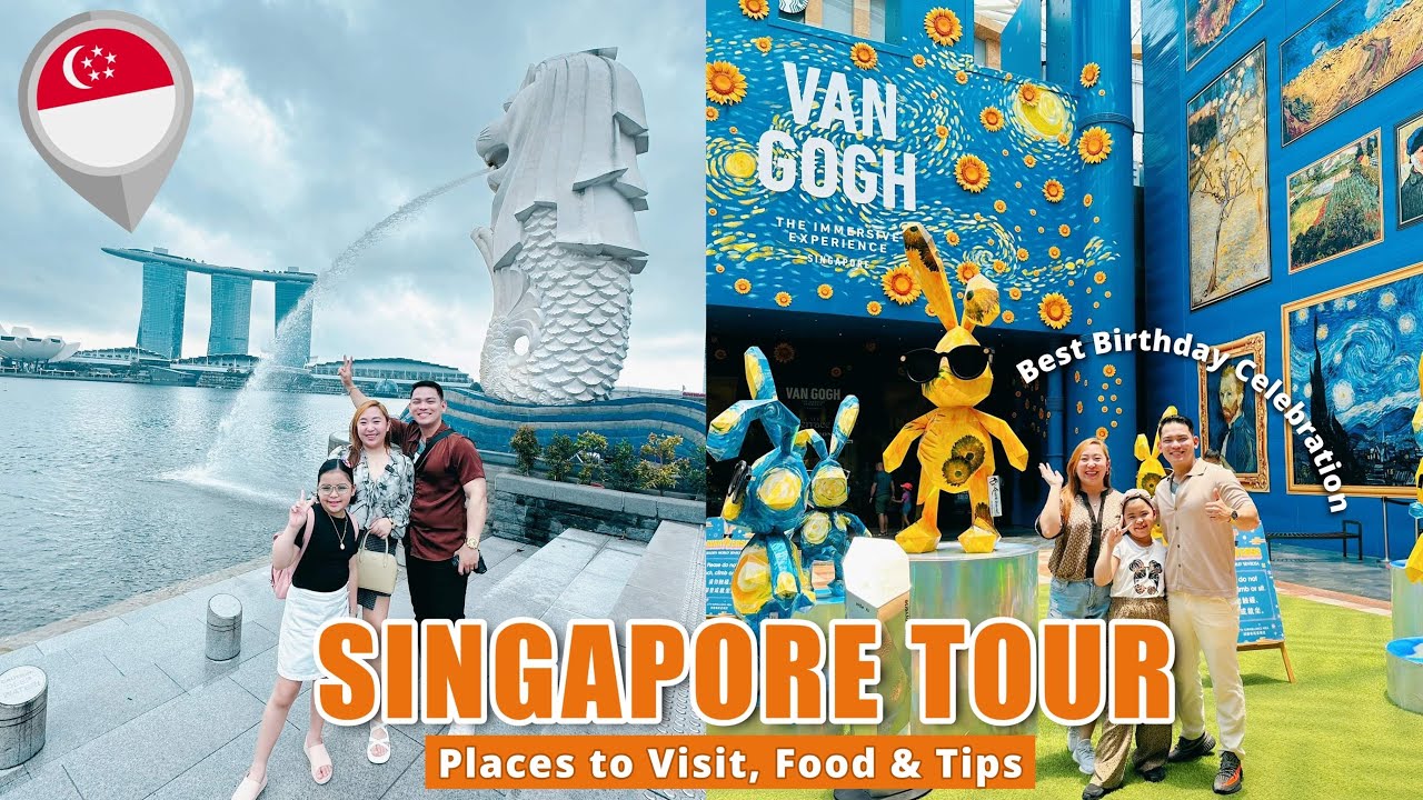 Singapore 🇸🇬 Tour! Places to Visit, Food & Tips | Family Vacation