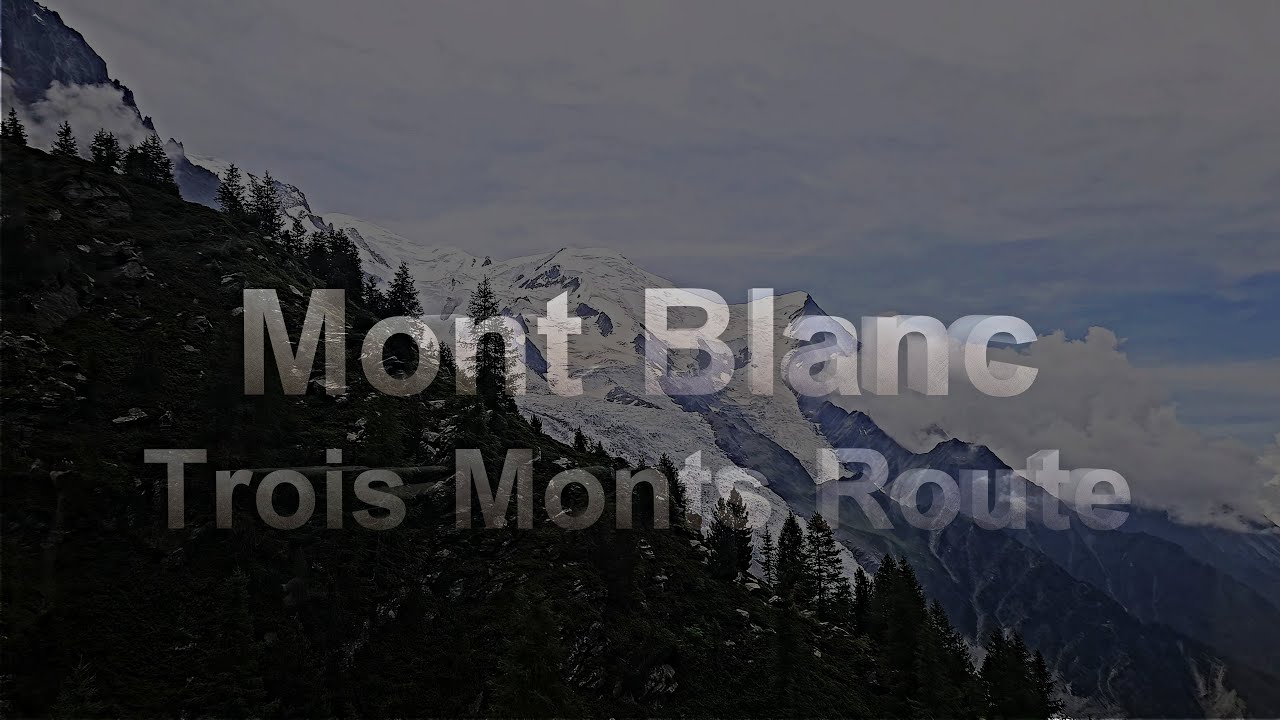 Mont Blanc 4810m  - Trois Monts Route | Chamonix | Aiguille du Midi | Alpine Climbing PD+ | GOPRO 4K