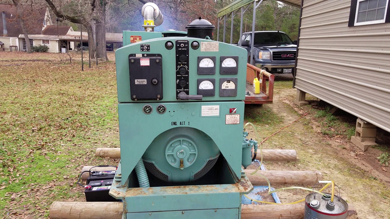1967 Detroit Diesel (4-71) Generator Project