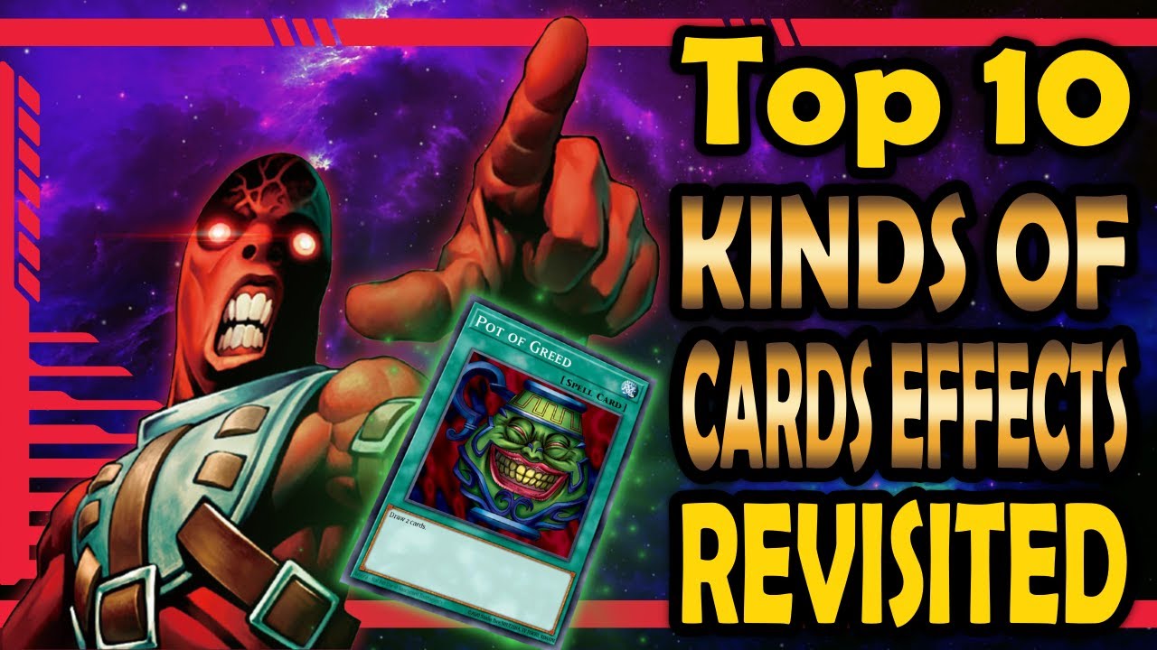 Top 10 Best Kinds of Card Effects in Yugioh [Update]