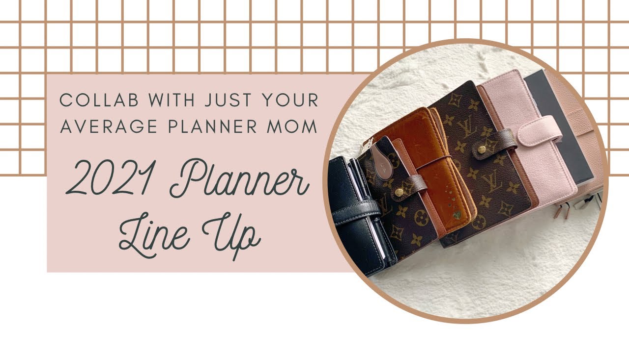 2021 Planner Line Up || Collab with Just Your Average Planner Mom