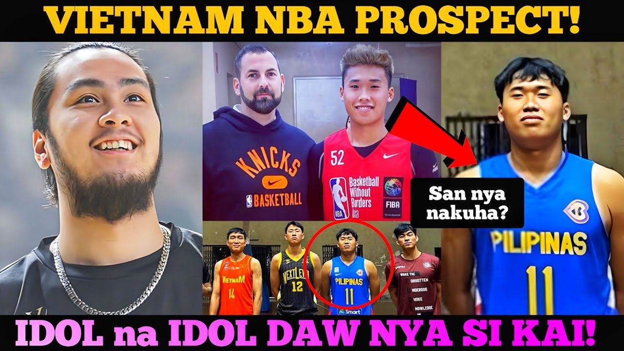 VlETNAM prospect MVP PA! IDOL NA IDOL si KAI SOTTO! BIG FAN na suot Ang gilas jersey San nakuha?