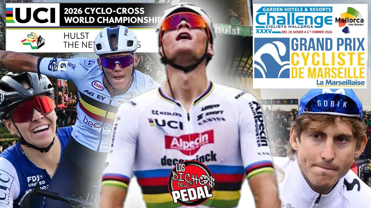 💥DIRECTO💥 UCI Cyclocross World Champ. HULST || Challenge MALLORCA (Palma) || GP La Marseillaise