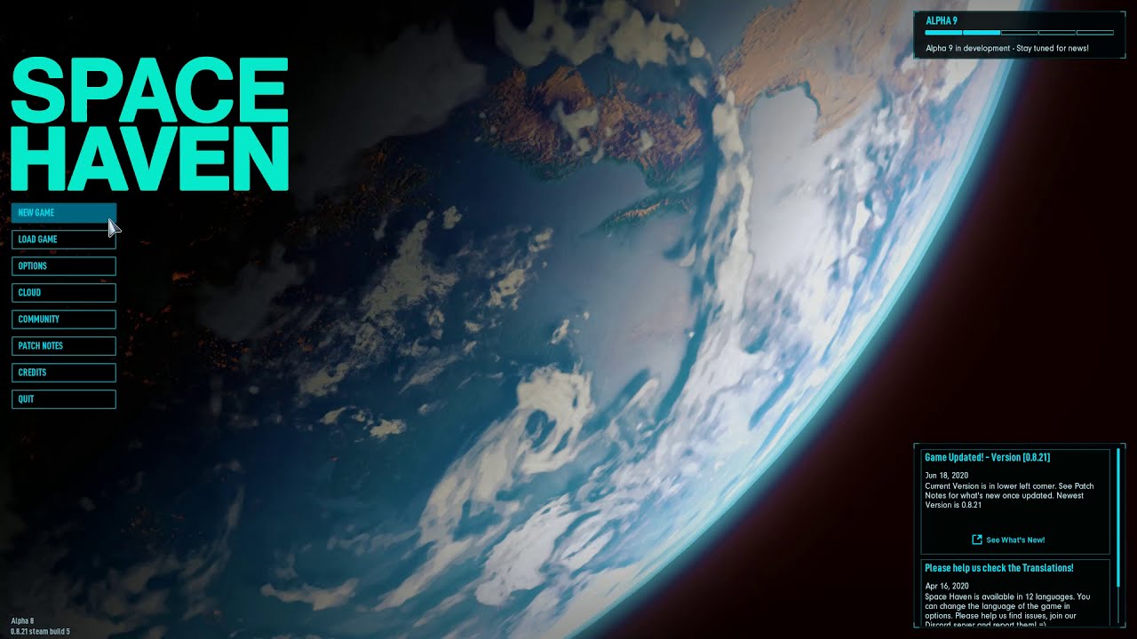 Space Haven ~ Ep. 1 ~ In the Beginning, we awoke on a ship in space!