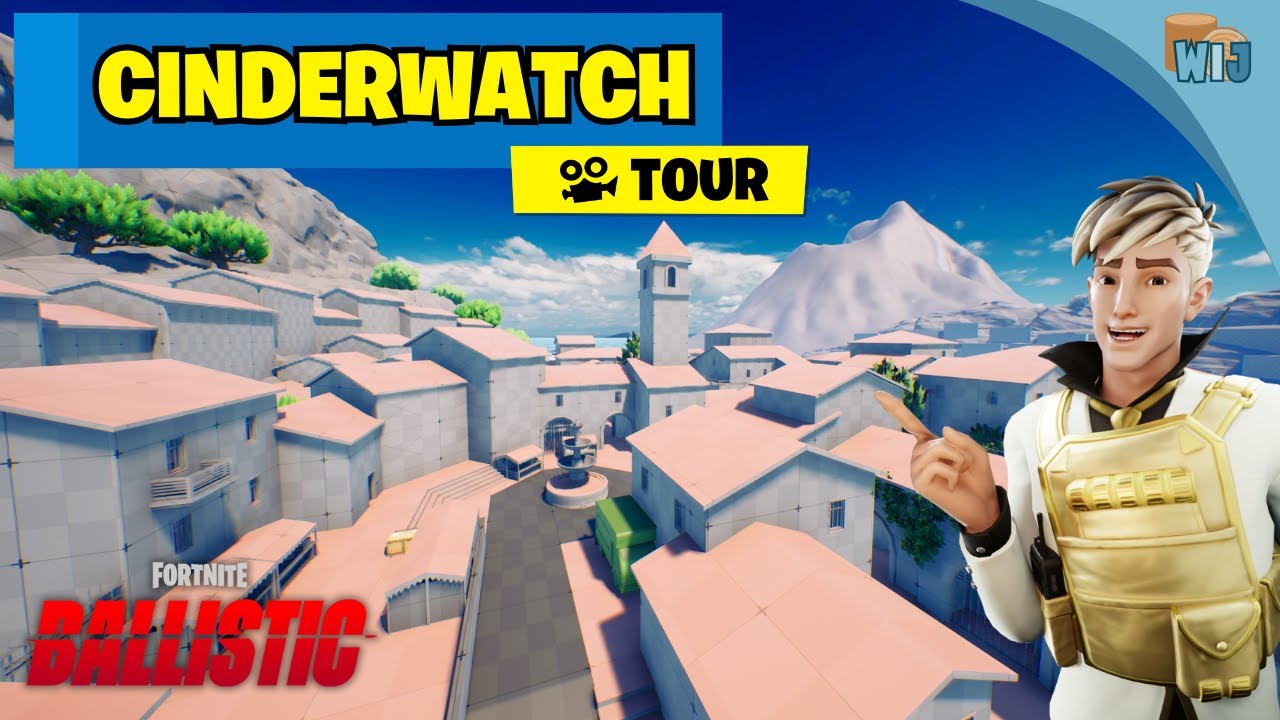 Cinderwatch Shell Map Tour | Fortnite Ballistic
