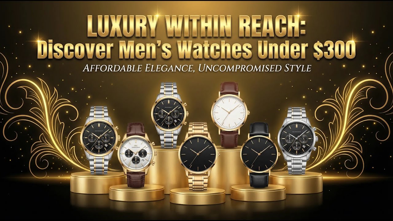 Luxury Within Reach  Discover Men's Watches Under $300