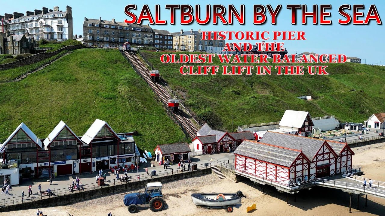 Saltburn By The Sea |4K| DJI Mini 3 Pro & GoPro