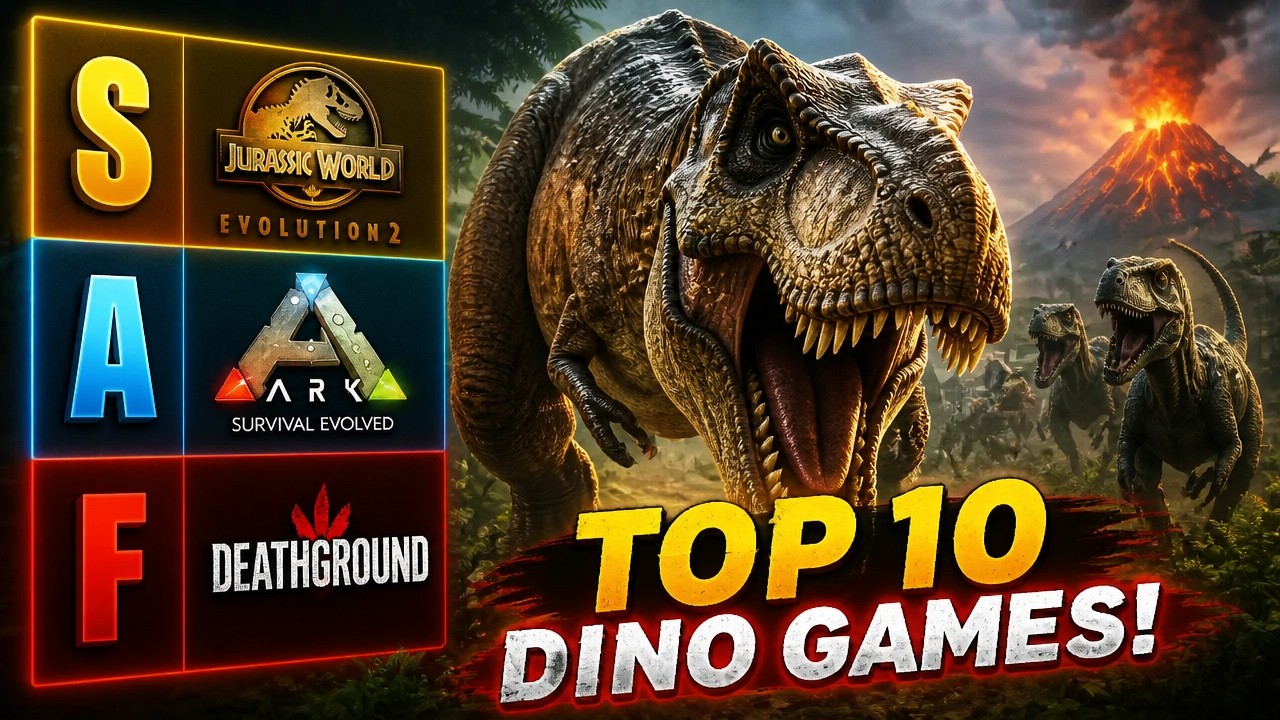 Top 10 Best Dinosaur Games You Have to PLAY