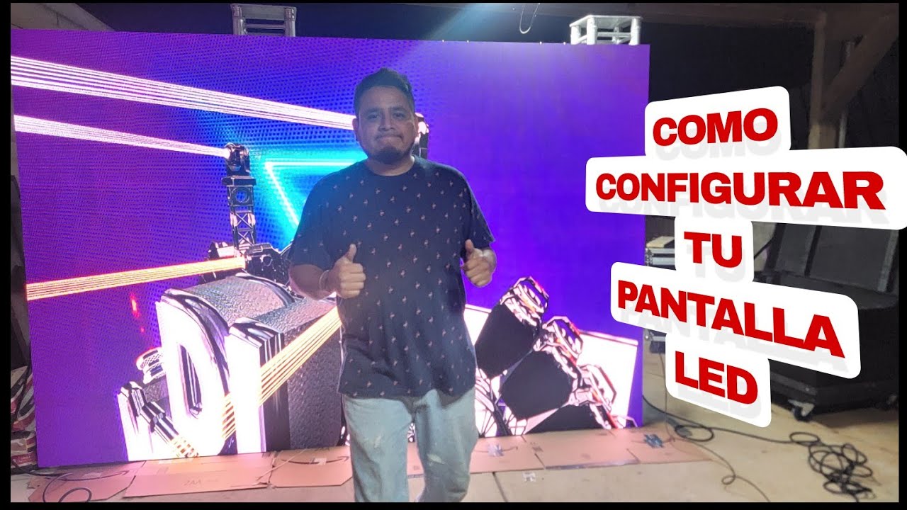 COMO PROGRAMAR O MAPEAR UNA PANTALLA LED CON NOVA STAR #novastar #pantallaled