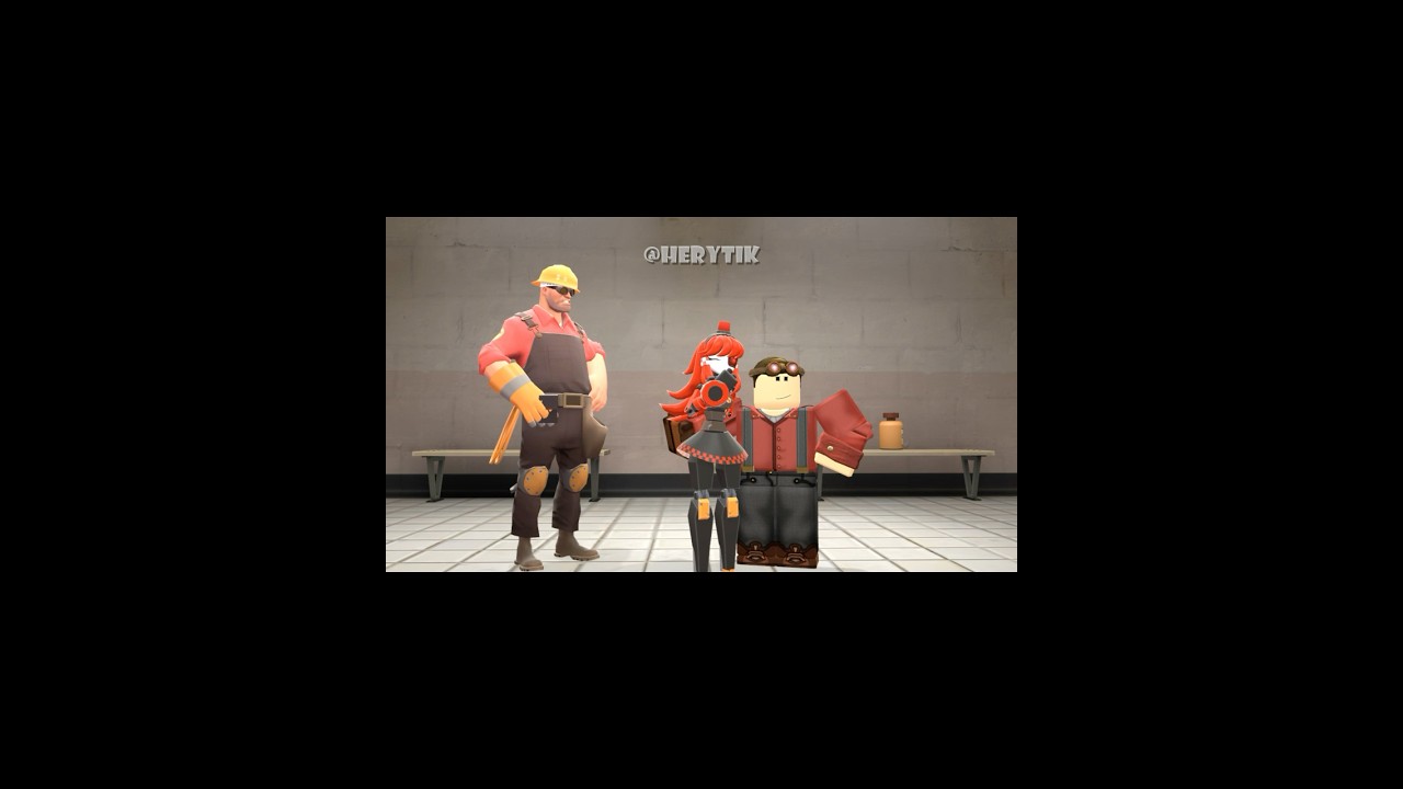 Tf2 встречает Tc2: Защита | Ремейк #tf2 #sfm #shorts