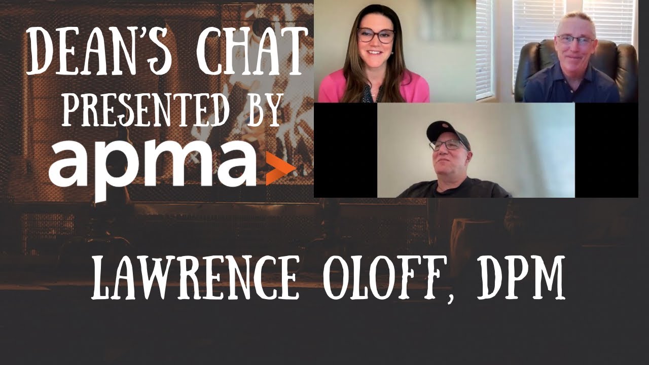 Ep. 296 - Lawrence Oloff, DPM, FACFS - CCPM Dean, Sports Medicine for Professional teams!