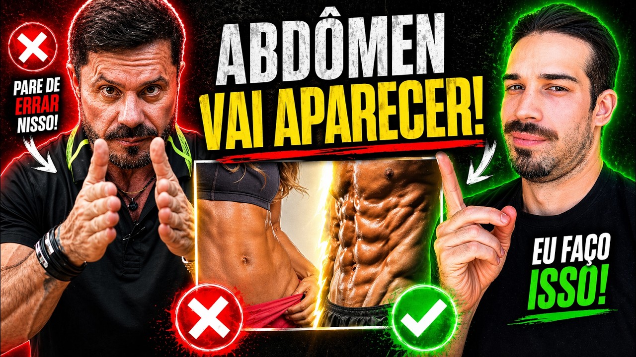 4 REGRAS QUE DEFINEM O ABDÔMEN RÁPIDO!