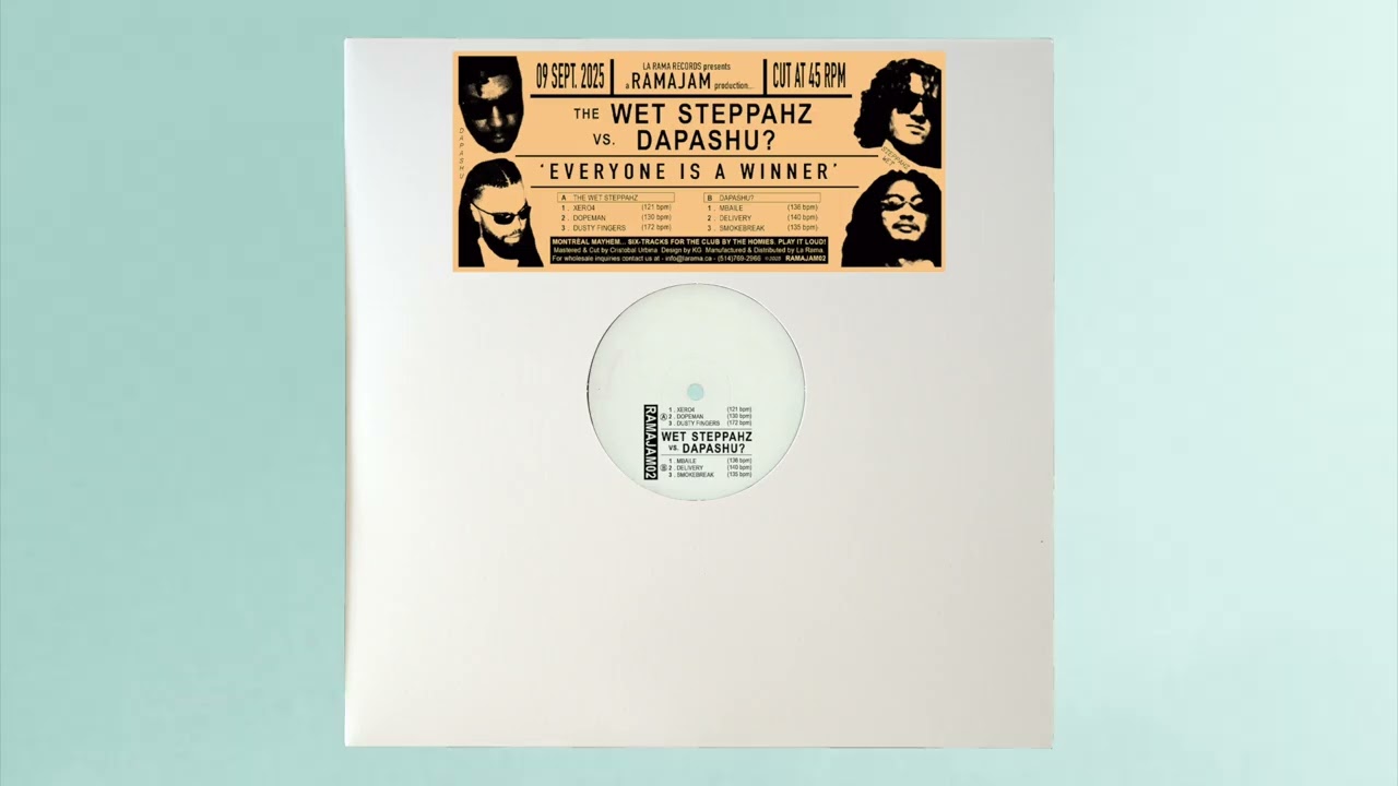 The Wet Steppahz - Dusty Fingers (La Rama Records / RamaJam) RAMAJAM02
