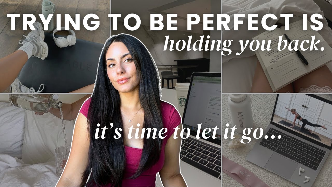 How to Stop Letting Perfectionism Hold You Back | taking imperfect action & embracing progress