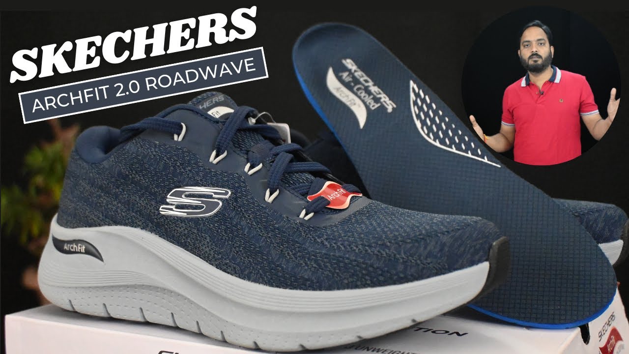 Skechers Archfit 2.0 Roadwave Sports Shoes Unboxing & Review | Best Comfort & 🌿 Eco-Friendly
