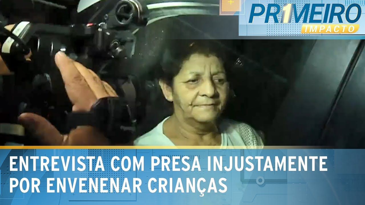 Solta após ser presa por envenenar crianças com caju fala sobre o caso | Primeiro Impacto (15/01/25)