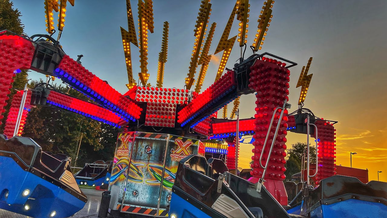 THIS DIDN'T END WELL - Andover Fun Fair Vlog, EPIC Rides and More.. October 2022