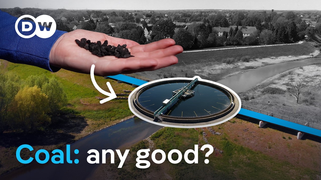How recycled coal could revolutionize wastewater treatment | DW News