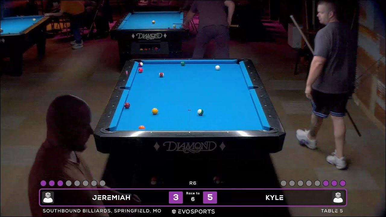 JEREMIAH vs KYLE - SOUTHBOUND BILLIARDS - TABLE 5 | EvoSports